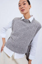 Load image into Gallery viewer, Kalvos Grey Dove Merino Wool Hand Knitted Vest