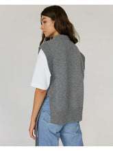 Load image into Gallery viewer, Kalvos Grey Dove Merino Wool Hand Knitted Vest