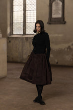 Load image into Gallery viewer, NYX TUTU SKIRT SHORT - COTTON ORGANDY Chocolate