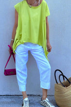 Load image into Gallery viewer, Basic Tee in Lime Crush or White
