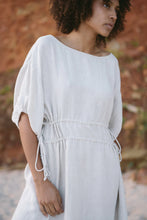 Load image into Gallery viewer, Valerie Dress in Oatmeal Organic Linen
