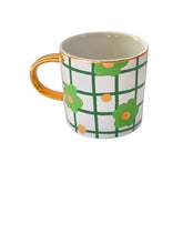 Load image into Gallery viewer, Tartan Mug in Pink, Blue, or Green
