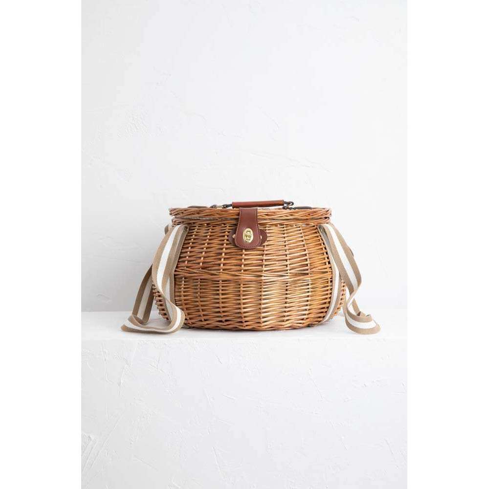 Insulated Wicker Picnic Basket