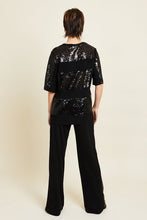 Load image into Gallery viewer, Kamare Cole Jersey Pant with Sequin Trim
