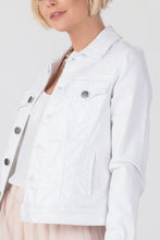 Load image into Gallery viewer, New London Jeans JEANS JACKET IN WHITE DENIM
