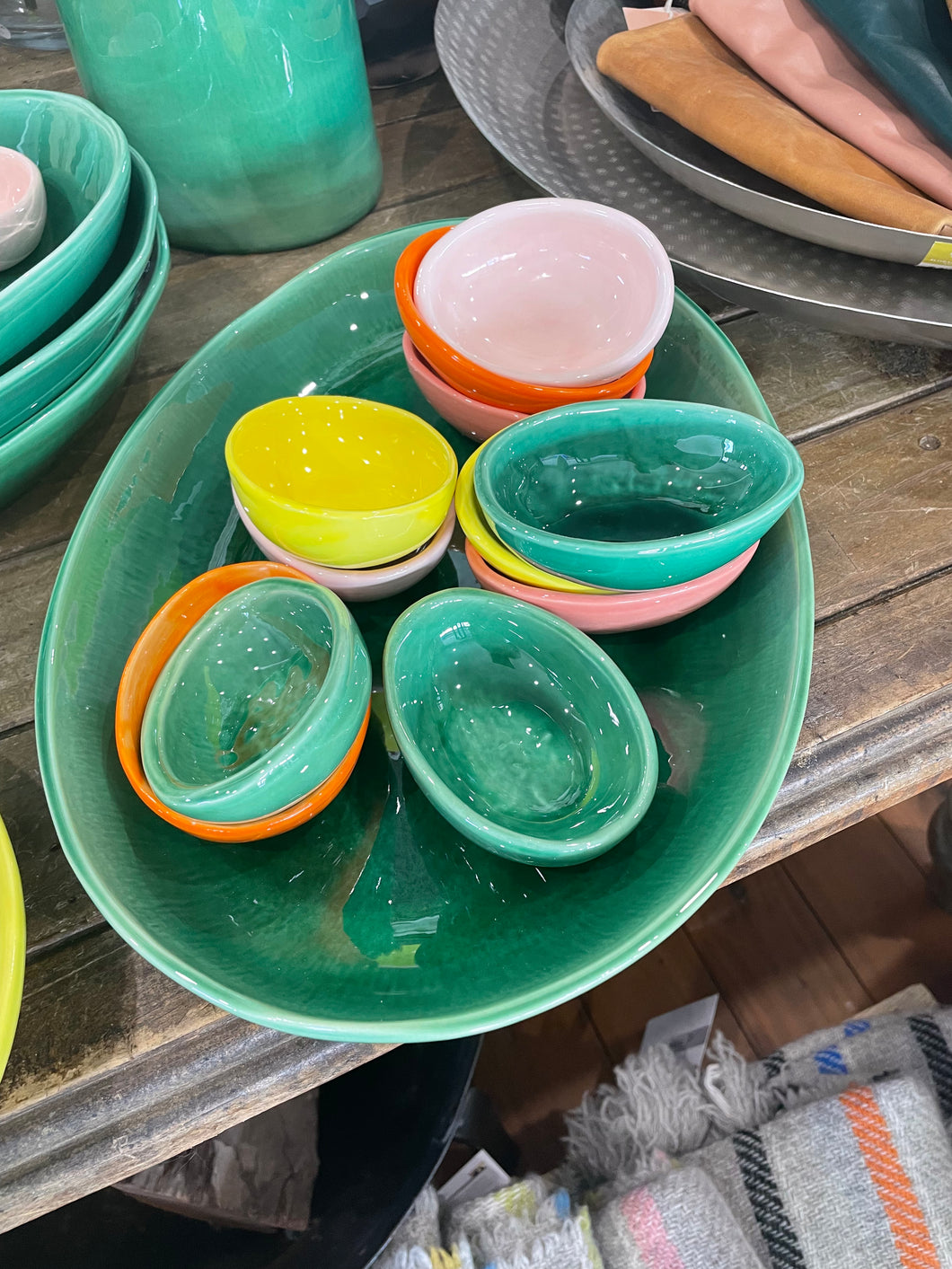 Batch Ceramics oval serving platter made in Sydney
