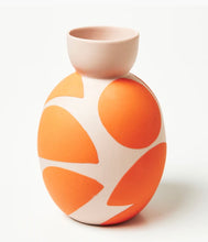 Load image into Gallery viewer, jones &amp; co-happy vase-tall-multi coloured-pink + orange-homewares-home decor
