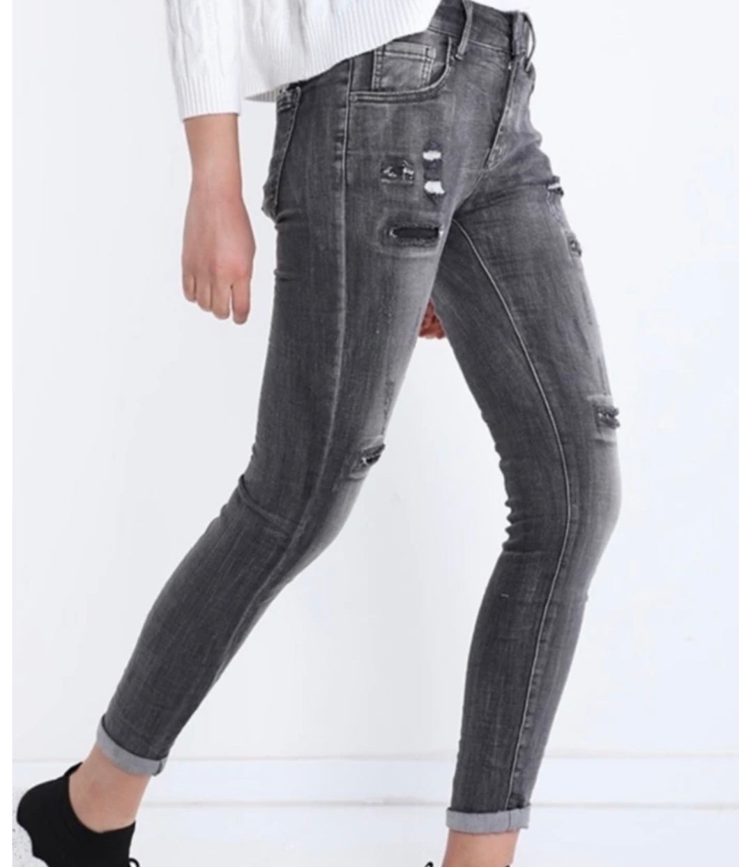 Pescara Jeans by Amici - Black distressed