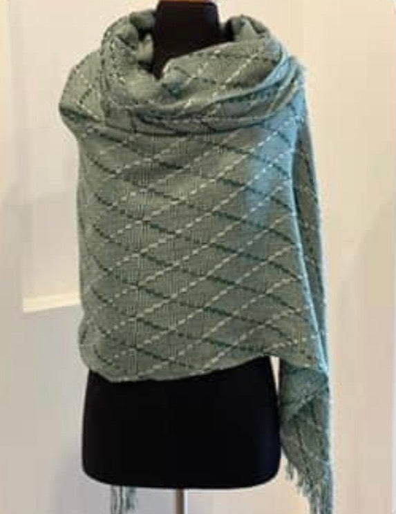 Shawl - Isabella Hand Woven in Millthorpe