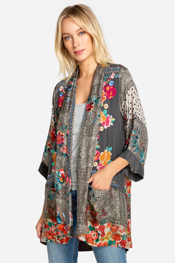 We are loving our new drop of Johnny Was kimono's, tops and dresses ...