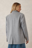 Load image into Gallery viewer, Ceres Life HERITAGE BLAZER/NEUTRAL TWEED WOOL BLEND
