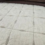 Load image into Gallery viewer, Lagoon Linen Cotton Quilted Bed Cover Massive Blanket Coverlet 240 x 230cm - Natural
