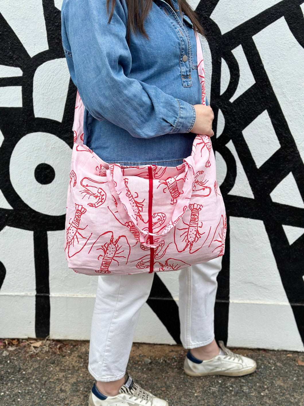 Day Tripper Tote Bag - PINK CRAY