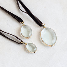 Load image into Gallery viewer, Rock Crystal Lockets - Oval or Square
