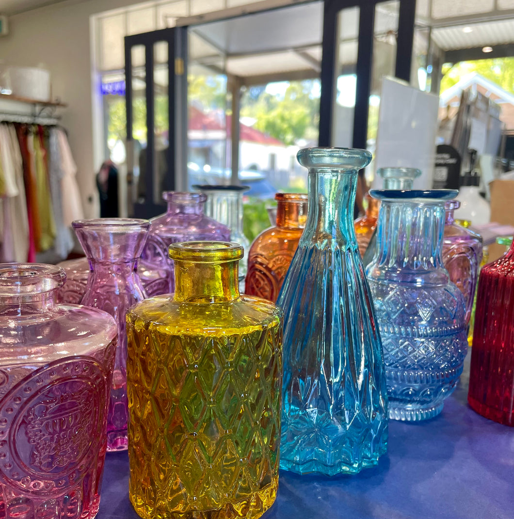 Mini Glass Vases - Bud Vase