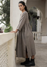 Load image into Gallery viewer, SOPHIE Dress in Beige Check
