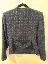 Load image into Gallery viewer, The classic Chanel Style Jamila Jacket in Navy from Kamare
