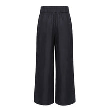 Load image into Gallery viewer, Lilly Pilly Ava Crop Linen Pant with tie
