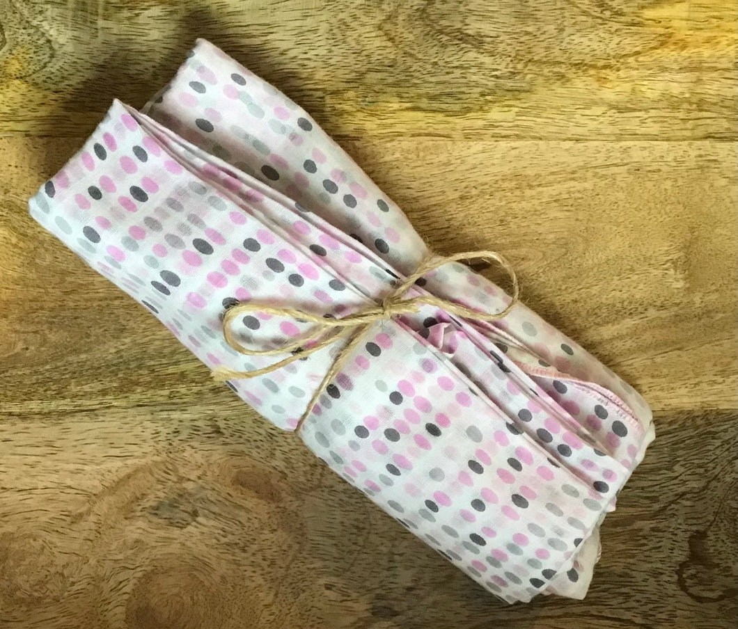 Wrap - Baby Spotty pink