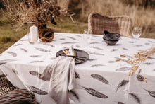 Load image into Gallery viewer, Feathers Table Cloth by Cathy Hamilton
