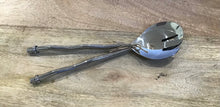 Load image into Gallery viewer, salad servers-tableware-homewares-kitchen-utensils-gift-silver
