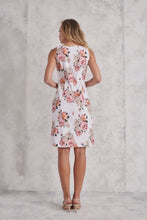 Load image into Gallery viewer, dress-cotton-shift-rose-floral-kamare
