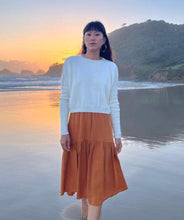 Load image into Gallery viewer, Lilly Pilly Byron Bay Miri Cashmere Knit in Ivory
