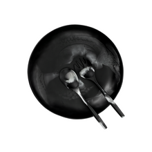 Load image into Gallery viewer, Resin Serving Bowl in black
