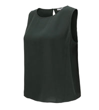 Load image into Gallery viewer, Lilly Pilly Lulu Silk Tank in Bottle Green
