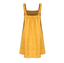 Load image into Gallery viewer, Zahra  linen Dress in Fushia, Lemongrass or Sunflower
