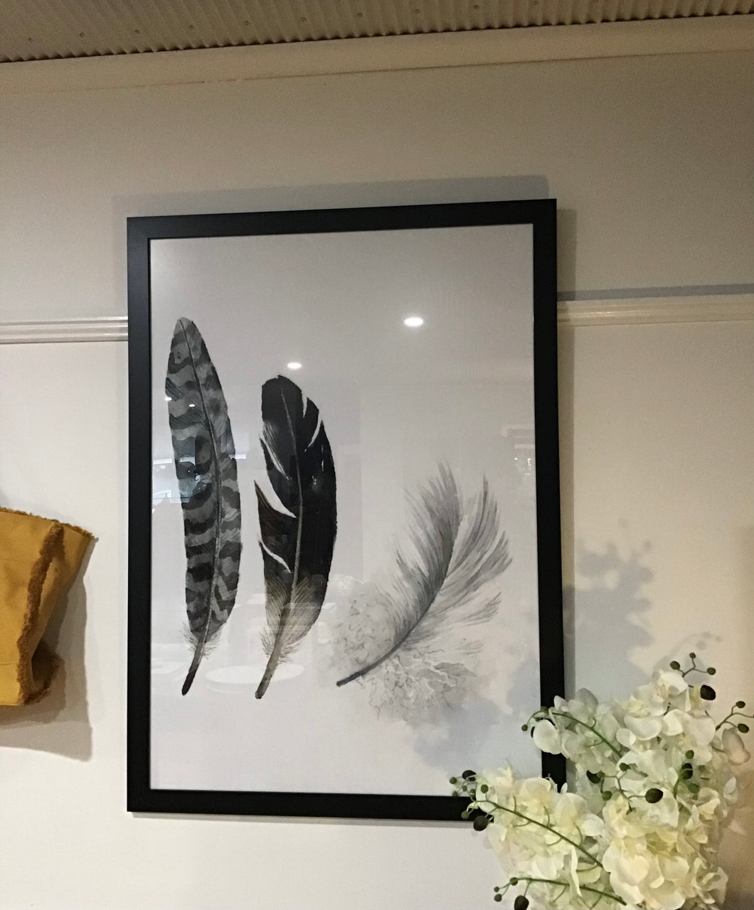 artwork-feathers print-homewares-home decor