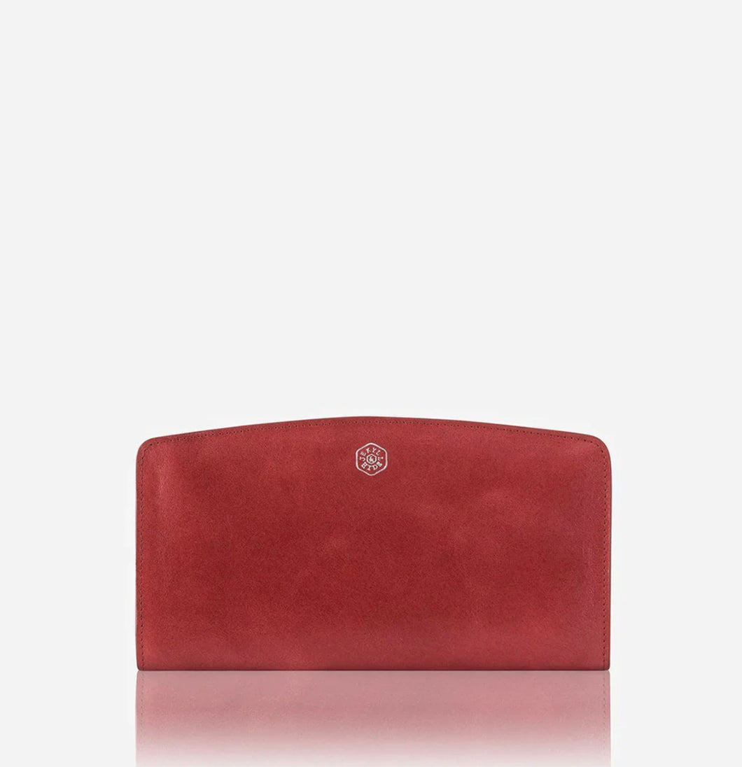 Oslo Leather Purse in Pink or Red Leather