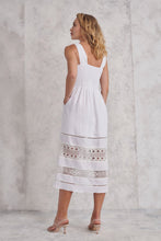 Load image into Gallery viewer, Ida-dress-white-linen-kamare
